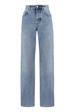 Load image into Gallery viewer, 5-pocket straight-leg jeans
