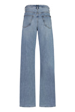 Load image into Gallery viewer, 5-pocket straight-leg jeans

