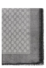 Load image into Gallery viewer, Wool GG jacquard shawl
