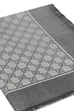 Load image into Gallery viewer, Wool GG jacquard shawl
