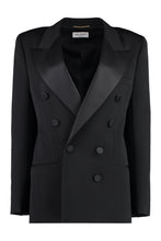 Load image into Gallery viewer, Double-breasted wool blazer
