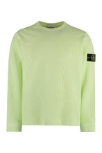 Load image into Gallery viewer, Cotton blend crew-neck sweater
