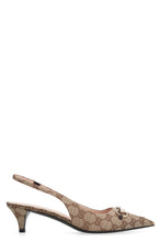 Load image into Gallery viewer, Fabric slingback pumps
