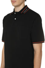 Load image into Gallery viewer, Cotton-piqué polo shirt

