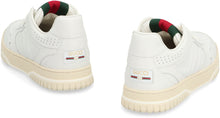 Load image into Gallery viewer, Re-Web leather low-top sneakers
