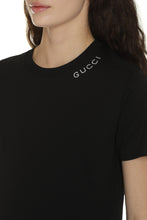 Load image into Gallery viewer, Cotton crew-neck T-shirt
