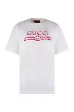 Load image into Gallery viewer, Cotton crew-neck T-shirt
