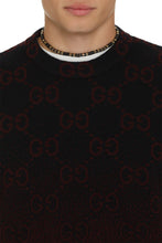 Load image into Gallery viewer, Jacquard crew-neck sweater
