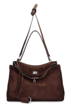 Load image into Gallery viewer, Rodeo Media bag in calf suede
