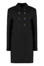 Load image into Gallery viewer, Double-breasted wool coat
