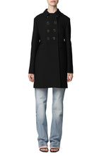 Load image into Gallery viewer, Double-breasted wool coat
