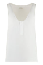 Load image into Gallery viewer, Henley Cotton tank top
