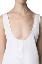 Load image into Gallery viewer, Henley Cotton tank top
