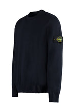 Load image into Gallery viewer, Cotton blend crew-neck sweater
