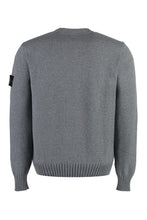 Load image into Gallery viewer, Cotton blend crew-neck sweater
