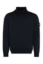 Load image into Gallery viewer, Virgin-wool turtleneck sweater
