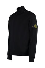 Load image into Gallery viewer, Virgin-wool turtleneck sweater
