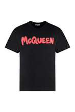 Load image into Gallery viewer, Cotton crew-neck T-shirt
