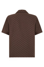 Load image into Gallery viewer, Bowling shirt in mixed linen fabric
