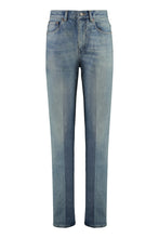 Load image into Gallery viewer, 5-pocket straight-leg jeans

