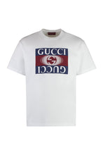 Load image into Gallery viewer, Logo print cotton T-shirt

