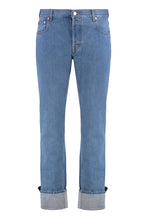 Load image into Gallery viewer, 5-pocket straight-leg jeans
