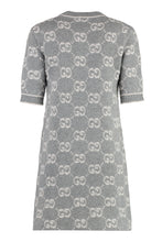 Load image into Gallery viewer, Jacquard knit mini-dress

