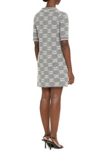 Load image into Gallery viewer, Jacquard knit mini-dress

