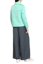 Load image into Gallery viewer, Zip and snap button fastening down jacket
