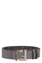 Load image into Gallery viewer, Calf leather belt with buckle
