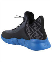 Load image into Gallery viewer, Knitted mid-top sneakers
