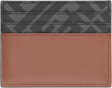 Load image into Gallery viewer, FF Squared leather card holder
