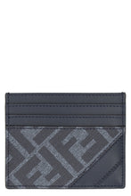 Load image into Gallery viewer, Fendi Diagonal Coated canvas card holder
