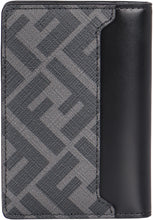 Load image into Gallery viewer, Squared FF Leather card holder
