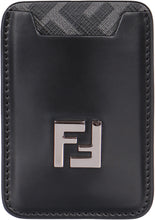 Load image into Gallery viewer, Squared FF Leather card holder
