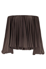 Load image into Gallery viewer, Flowy blouse in silk

