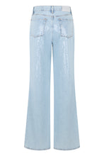 Load image into Gallery viewer, Women's jeans Lotta Wide Leg decorated with sequins
