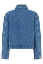 Load image into Gallery viewer, Denim jacket with decorations
