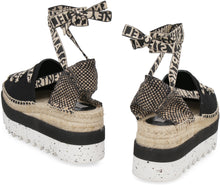 Load image into Gallery viewer, Gaia canvas platform espadrilles
