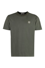 Load image into Gallery viewer, Cotton crew-neck T-shirt
