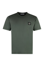 Load image into Gallery viewer, Cotton crew-neck T-shirt
