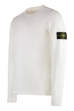 Load image into Gallery viewer, Cotton-nylon blend crew-neck sweater
