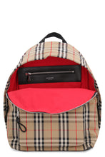 Load image into Gallery viewer, Vintage check nylon backpack
