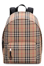 Load image into Gallery viewer, Vintage check nylon backpack
