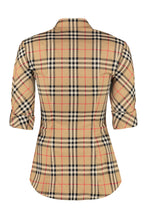 Load image into Gallery viewer, Check print cotton shirt
