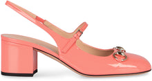Load image into Gallery viewer, Patent leather slingback pumps
