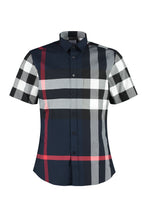 Load image into Gallery viewer, Checked cotton shirt
