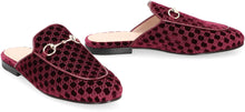 Load image into Gallery viewer, Slipper Princetown in velvet

