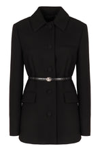 Load image into Gallery viewer, Wool crepe jacket
