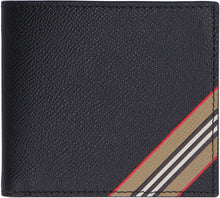 Load image into Gallery viewer, Leather flap-over wallet
